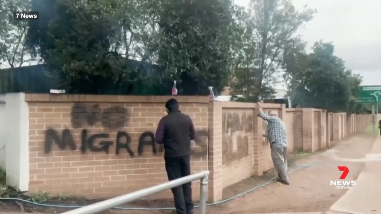 The Islamic College of Sydney graffitied