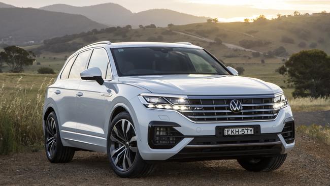 The Volkswagen Touareg V8 R-Line.