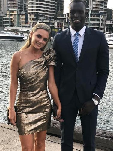 The glamorous couple stepping out in Melbourne.