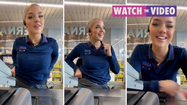 ‘Hottest ever’ ALDI checkout worker goes viral