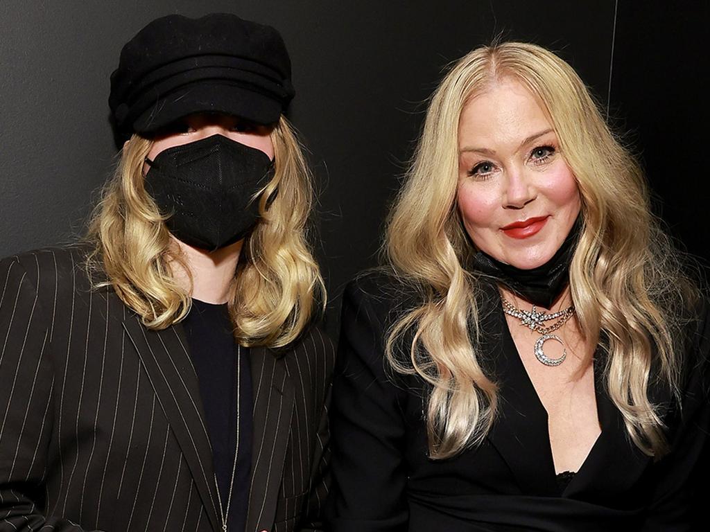 Applegate and daughter Sadie at the Critics Choice Awards. Picture: Picture: Matt Winkelmeyer/Getty Images for Critics Choice Association