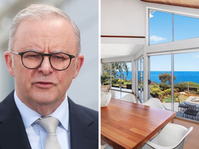 Anthony Albanese and new home artwork