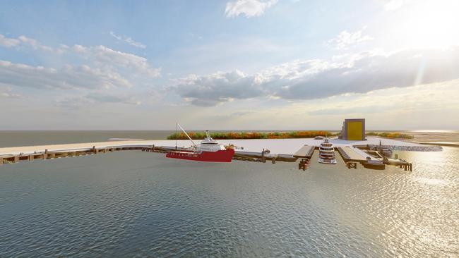 The Darwin ship lift facility is of interest to both Defence and Border Force.
