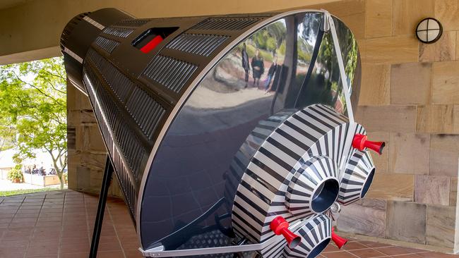 A 700kg replica space capsule from Gilmour Space Technologies Picture: Jerad Williams