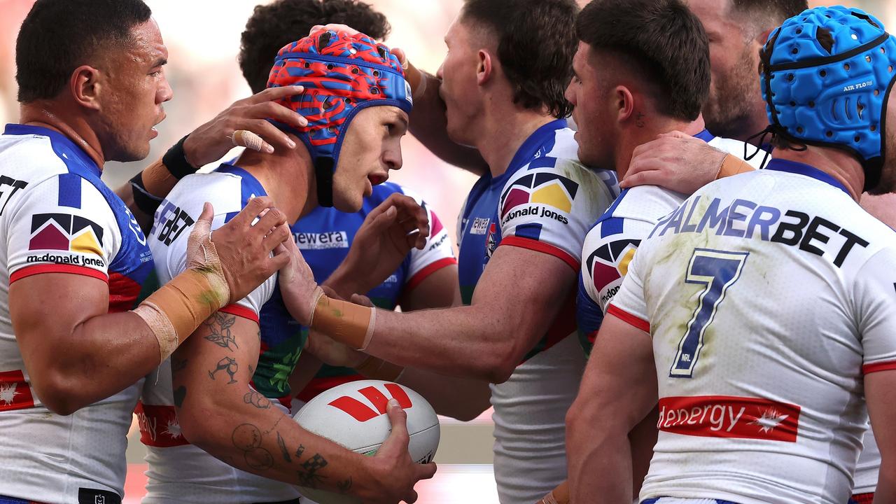 Kalyn Ponga has been in red-hot form for the Knights since missing the State of Origin series. Picture: Getty Images