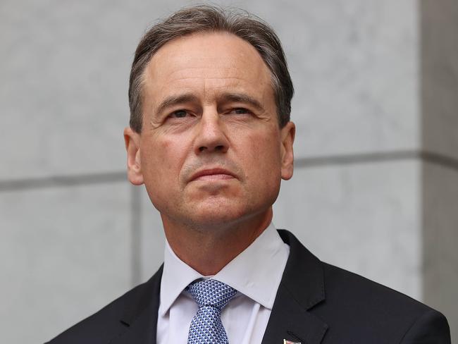 Federal Health Minister Greg Hunt. Picture: NCA NewsWire / Gary Ramage