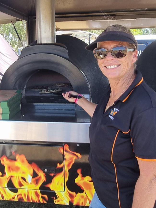 Belinda Neale has become the face of the Piping Hot Woodfired Pizza business which began with her partner David.