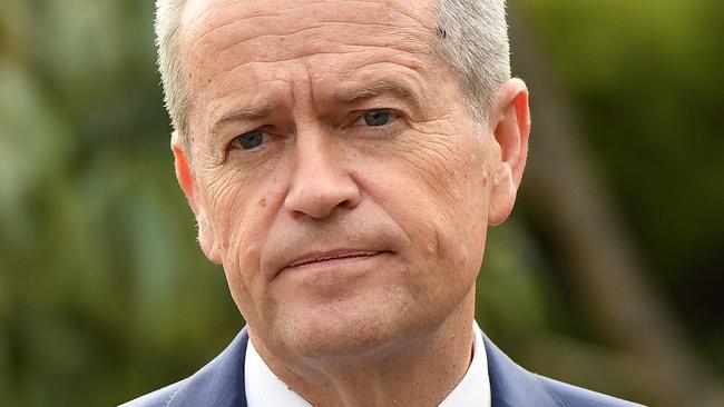 Opposition Leader Bill Shorten in Melbourne yesterday. Picture: AAP