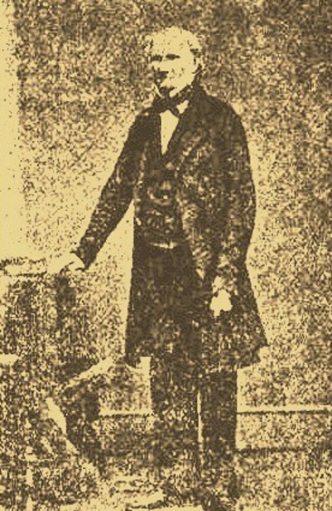 Hawkesbury River pioneer, George Peat established a farm on the floor of the crater in the early 1800s. Picture: Hornsby Library