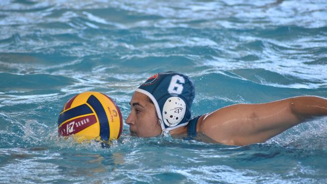 Water Polo Queensland Country Championships, 2nd World War Memorial Aquatic Centre, Rockhampton, February 18, 2023. Townsville player Rebecca Simmons.