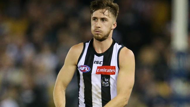 Collingwood's Tom Phillips is an emerging star. Picture: Michael Klein