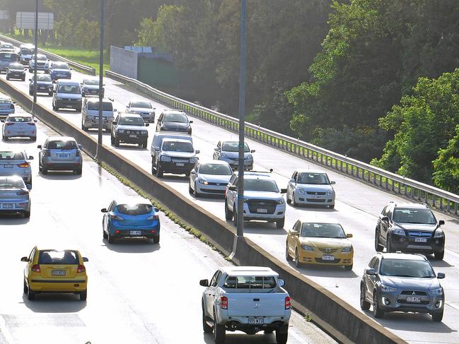 The M1 will receive about $900 million for a series of upgrades designed to ease traffic congestion. Picture: AAP/John Gass