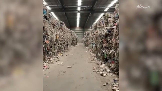 Rubbish piles up at SKM Recycling