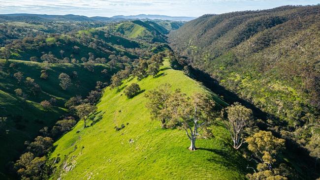 South Australia has built a new 38 km mountain bike trail at Mount Remarkable National Park north of Adelaide. Picture: Supplied