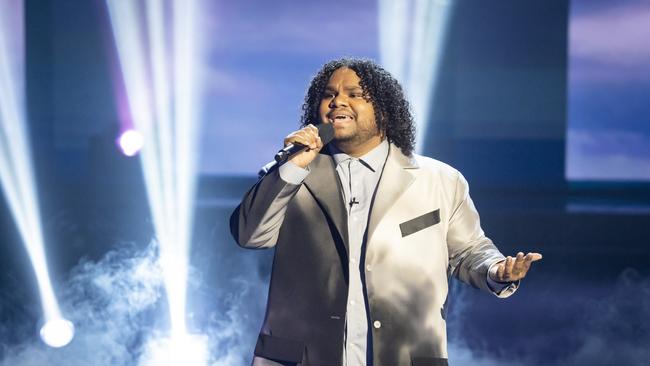 Indigenous singer Royston Sagigi-Baira sent his love to everyone who voted for him and to his fellow Australian Idol contestants in a touching Instagram post on Sunday night.