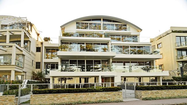 An apartment building at Manly, which is recognised as a centre for development. Picture: Troy Snook