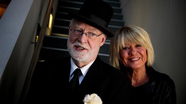 David Stratton and long-time collaborator Margaret Pomeranz.