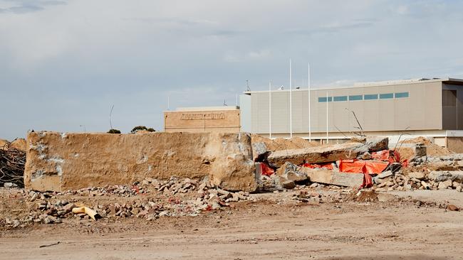 The last part of Football Park in West Lakes was demolished in 2019. Picture: Matt Loxton.