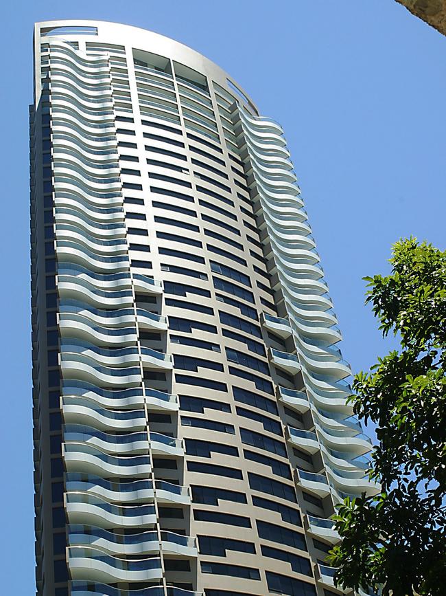 The iconic Harry Seidler building in The Rocks.