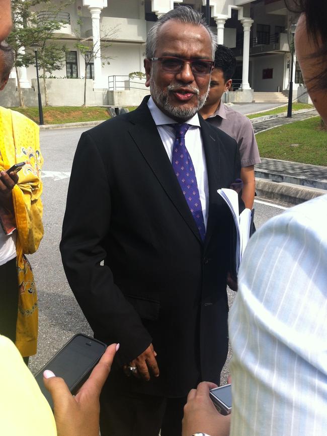 One of Exposto’s lawyers, Muhammad Shafee Abdullah.