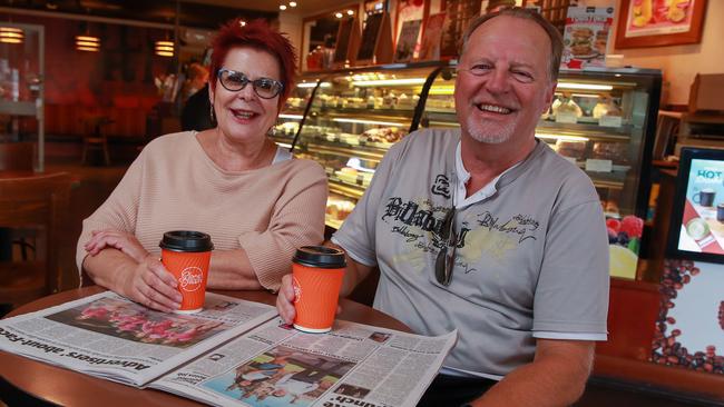 Ruth and Andrew Hewitt say they don't support Craig Kelly's radical opinions and think he has let the government down. Picture: Justin Lloyd