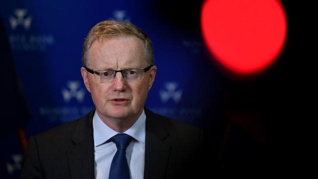 Reserve Bank governor Phillip Lowe. Picture: Joel Carrett/AAP