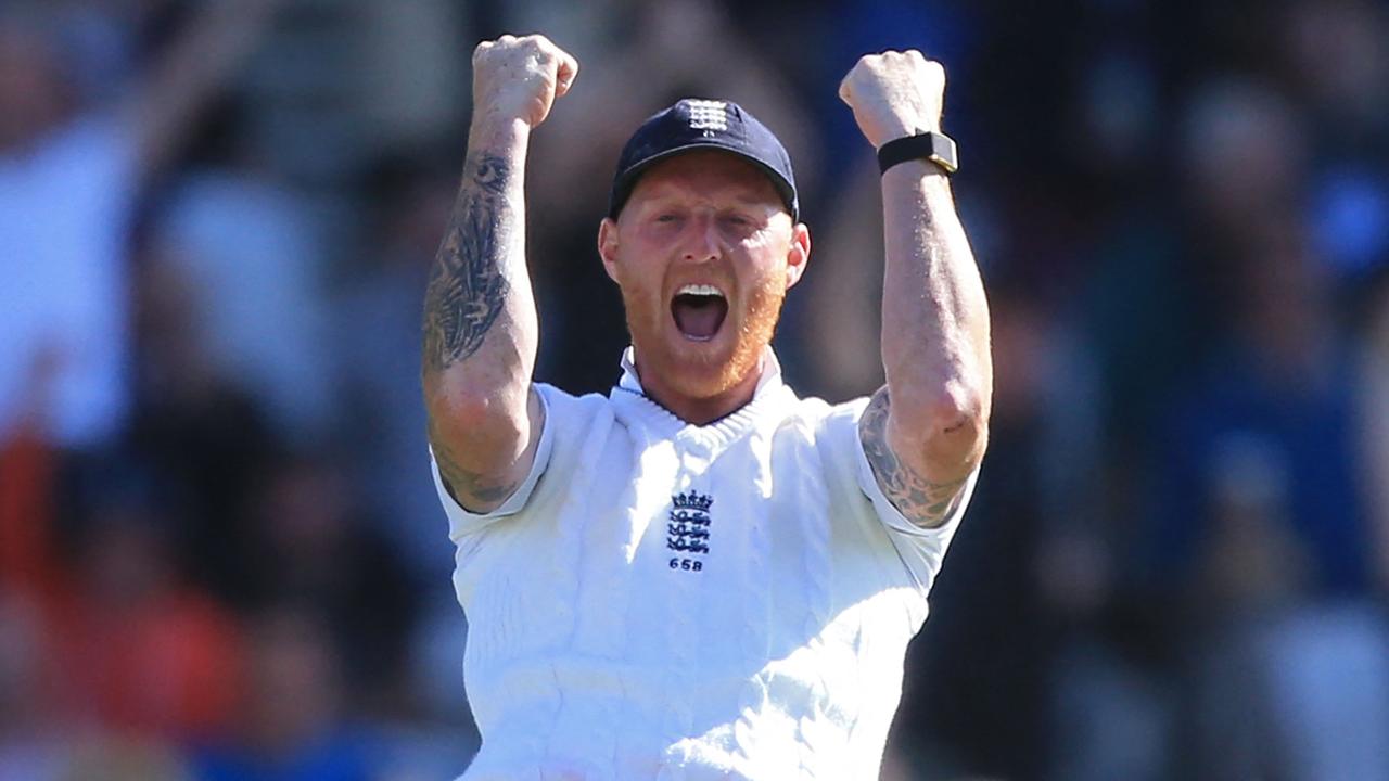 All hail Ben Stokes. (Photo by Lindsey Parnaby / AFP)