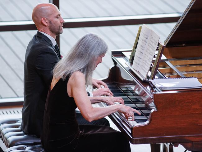 Four Hands at the Érard – Resonance: Chamber Landscapes. Erin Helyard and Stephanie McCallum. Picture: Tony Lewis, supplied