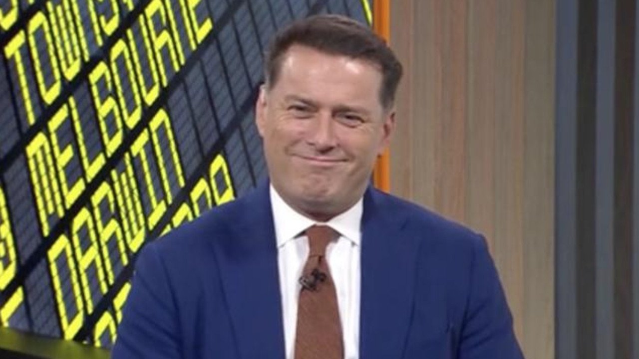 Fired-up morning show host Karl Stefanovic has been forced to apologies for a fiery faux pas on live TV.