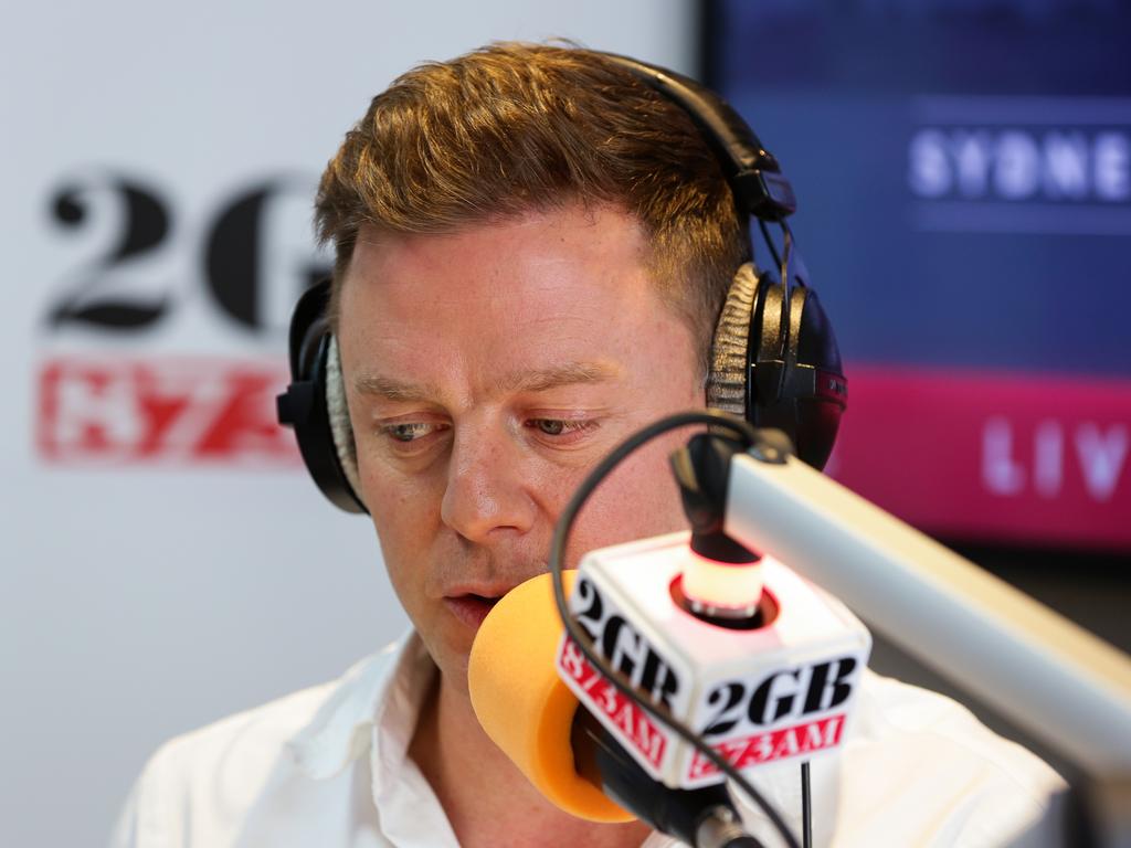 2GB host Ben Fordham. Picture: Gaye Gerard/Daily Telegraph