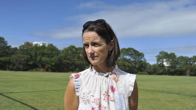 Athletics community leader Nicola Johnstone says building the RAC within an already established sporting precinct makes more sense than within a residential area. Photo: Tim Jarrett