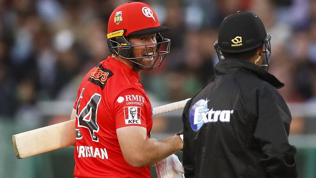 Umpires will have plenty to consider in the BBL this season with the new rules in place.