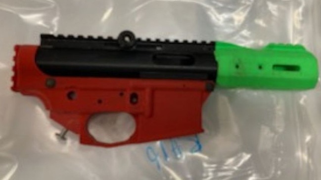 Printed firearms found on Kangaroo Island. Picture: SA Police