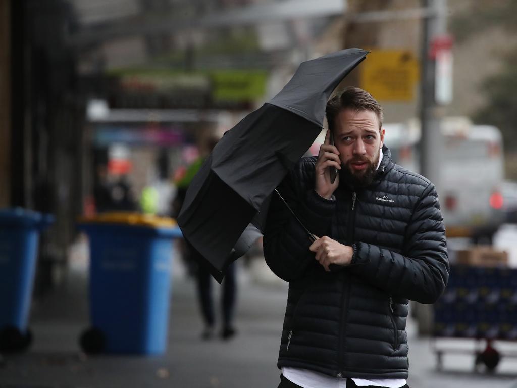 SYDNEY, AUSTRALIA NewsWire Photos July 14: Wild weather in Sydney today with high winds lashing city. Picture: NCA NewsWire/David Swift