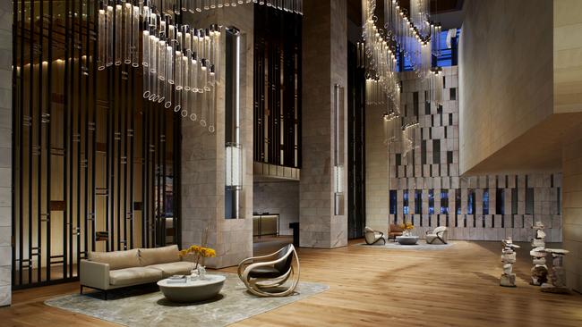 Lobby of the Ritz-Carlton Hotel, Perth