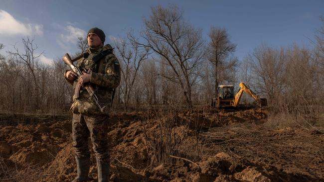 SpaceX’s satellite communication network has played a pivotal role in Ukraine’s war effort. Picture: Roman Pilipey/AFP