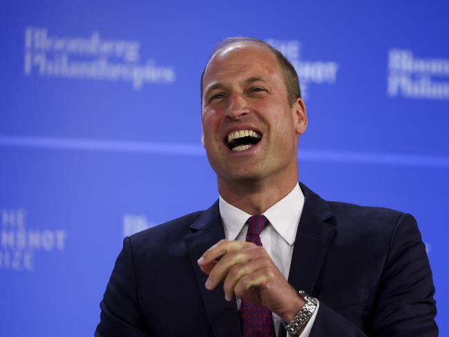 Prince William went for a secret run through Central Park, blending in with the ‘hoards’ of unsuspecting New Yorkers. Picture: Getty Images