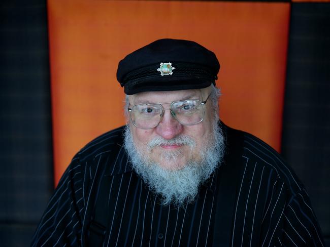 Author and creator ... George R.R Martin’s Game of Thrones has been nominated for 19 categories at today’s Emmy Awards. Picture: Cameron Richardson