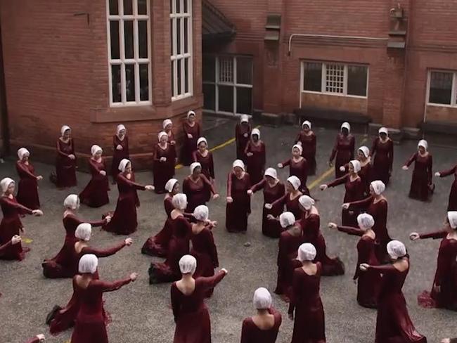 The Handmaid's Tale still from the season two trailer. Picture: Hulu