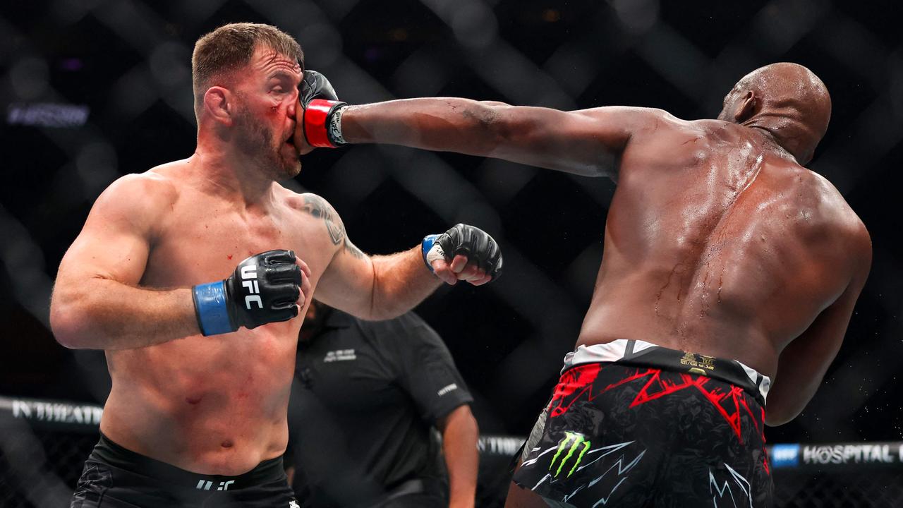 Jon Jones destroyed Stipe Miocic. Photo by Sarah Stier / GETTY IMAGES.