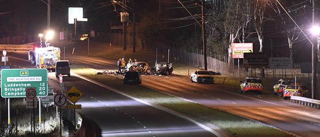 The accident came just hours after the beginning of the NSW Police Force’s Operation Slow Down. Picture: Gordon McComiskie