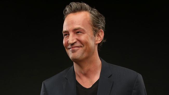 Matthew Perry, who played Chandler Bing in the television series Friends, died at 54. He had publicly struggled with drinking and drug use for decades. Picture: Christopher Polk/CBS via Getty Images