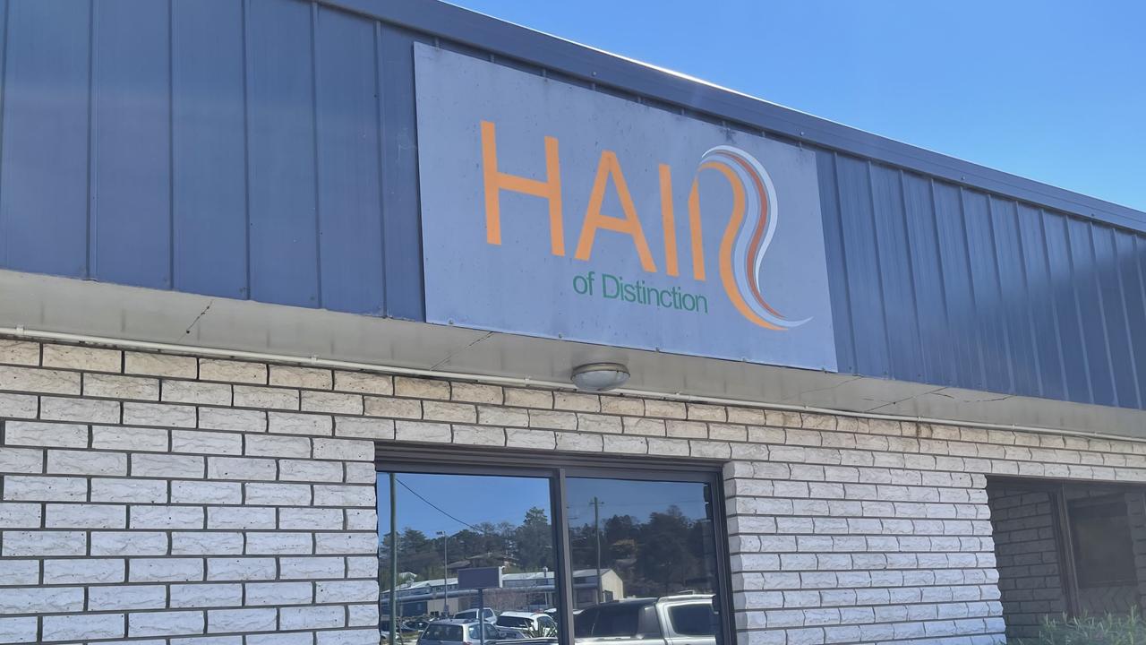 Front of Hair of Distinction in Stanthorpe. Photo: Madison Mifsud-Ure / Stanthorpe Border Post