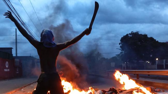 Violence linked to a dispute over the results of the recent election has caused chaos in Mozambique and claimed hundreds of lives. Picture: Amilton Neves/AFP