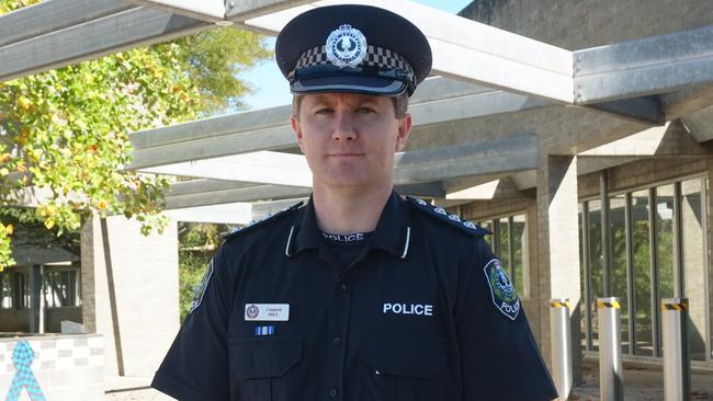 Officer in charge of the Limestone Coast Superintendent Campbell Hill. Picture: Jessica Ball