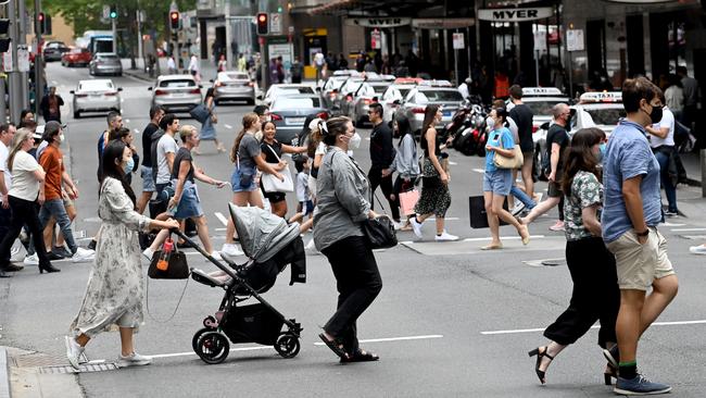 Meanwhile, four per cent of surveyed participants admitted to going shopping. Picture: NCA NewsWire / Jeremy Piper