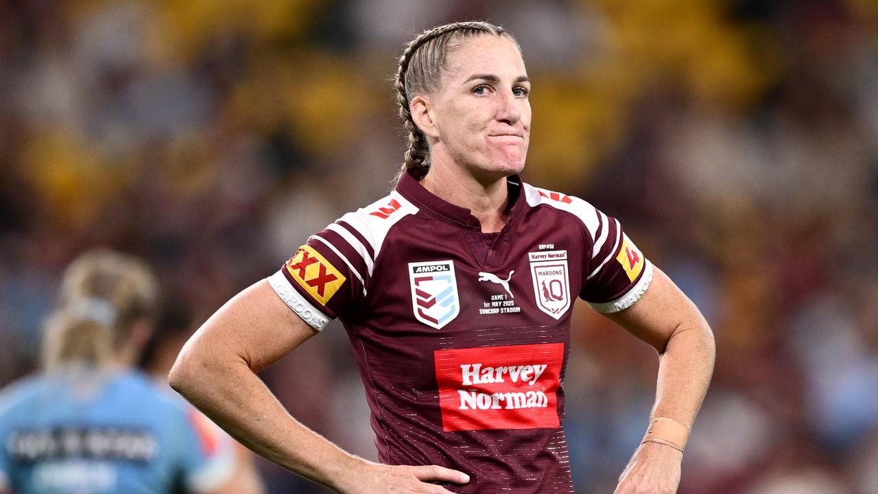 ‘It’s not OK’: Brigginshaw takes heat for Maroons demolition