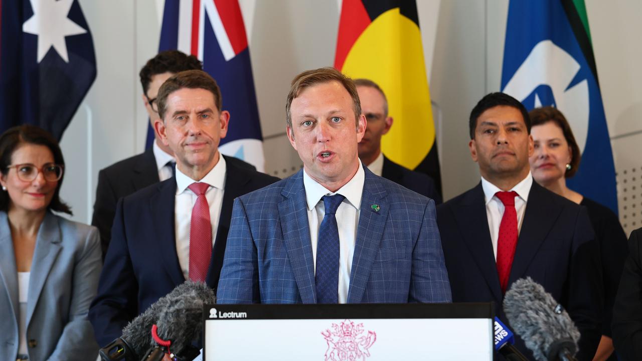 Steven Miles was Queensland’s 40th premier when he was sworn in late last year. Picture: Tertius Pickard