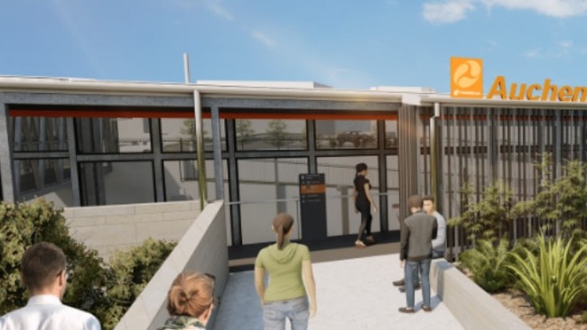 Artist's impression of how the new Auchenflower station will look.