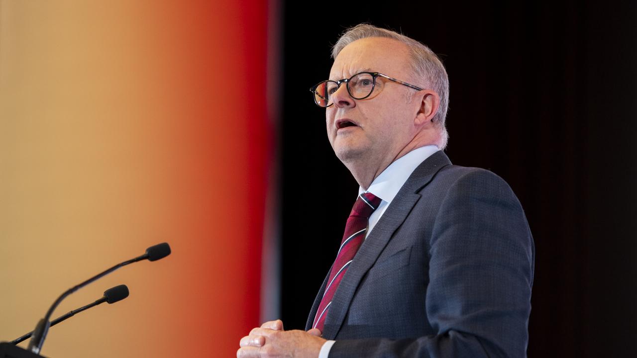 Prime Minister Anthony Albanese has reflected on his first two years in the hot seat. Picture:NewsWire / Monique Harmer